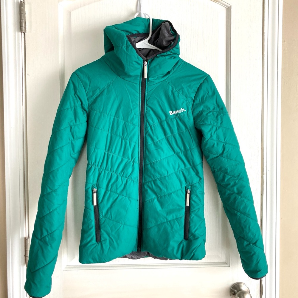 Bench slimfit green winter puffer Jacket